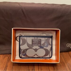 Coach medium skinny wallet